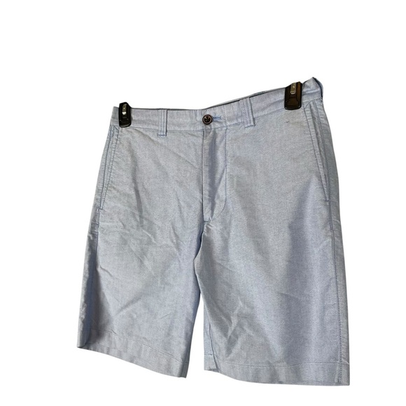 J.Crew Men’s Blue Cotton Chambray Shorts Size 30 Waist 9” Inseam - Picture 3 of 8